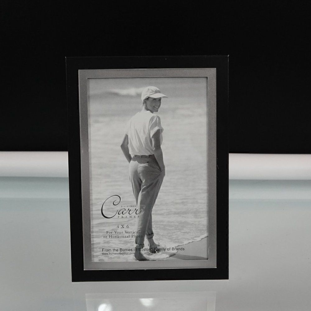 Carr Picture Frame Black Silver Color - Picture 2 of 5